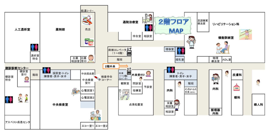 フロアMAP図2階